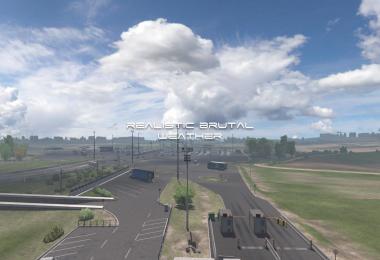 Realistic Brutal Weather v5.1 ETS2 1.37