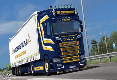 Scania S NextGen Van Oostenbrugge Combo Skin Pack 1.37.x