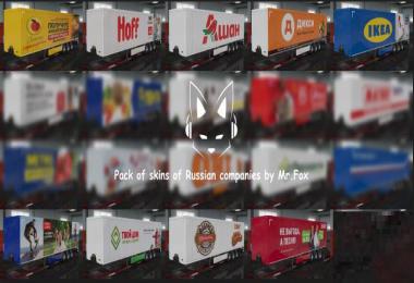 Trailer Skins Pack of Russian Companies v1.5.1