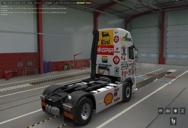Truck Racing Skin Petrol for Volvo FH16 1.37.x