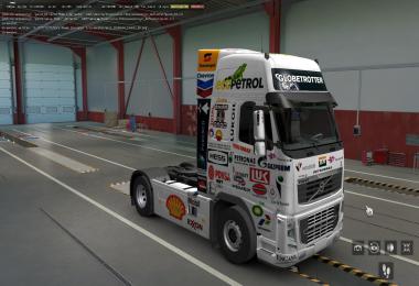 Truck Racing Skin Petrol for Volvo FH16 1.37.x