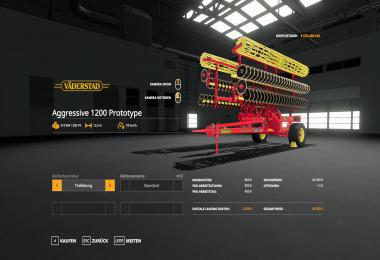 Vaederstad Aggressive 1200 Prototype BETA