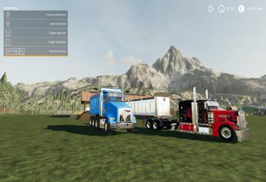 Kenworth t800 dump truck v1.0.0.2
