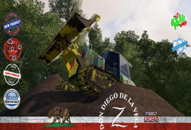 FORESTRY TRACTOR DOZER DEERE v1.5