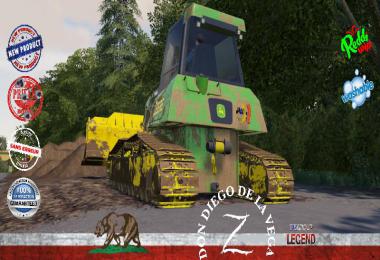FORESTRY TRACTOR DOZER DEERE v1.5