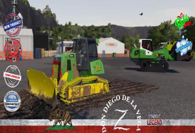 FORESTRY TRACTOR DOZER DEERE v1.5