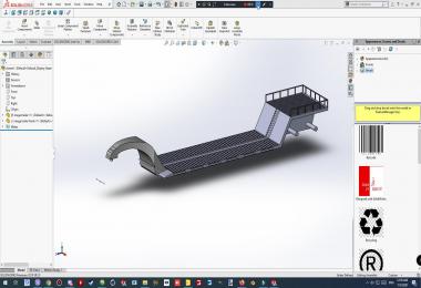 Miner's MeGa TraiLeR Bigggest Low Loader Ever v0.8