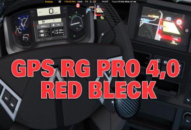 GPS RG PRO RED BLACK v4.0