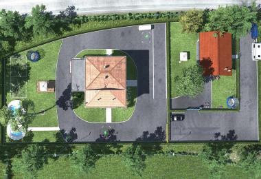 House in Italy with garage, refuel, parking and service [1.37+] 1.0