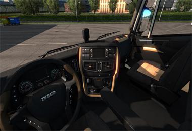 Iveco Hiway Black - Beige Interior v1.0