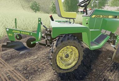 John Deere Model 20 Plow for John Deere 332 v1.0