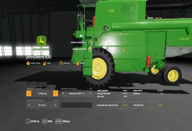 JOHN DEREE 630 v2.0