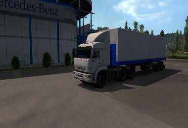 Kamaz 54-64-65 + Nefaz ETS2 1.36.x - 1.38.x