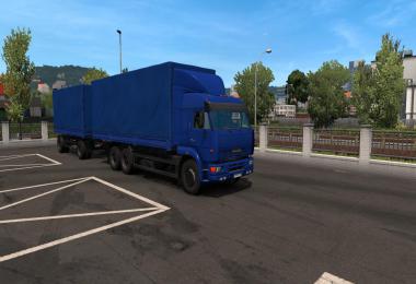 Kamaz 54-64-65 + Nefaz ETS2 1.36.x - 1.38.x