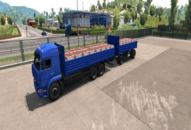 Kamaz 54-64-65 + Nefaz ETS2 1.36.x - 1.38.x