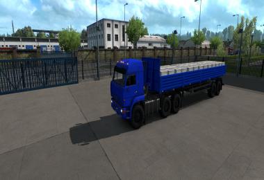 Kamaz 54-64-65 + Nefaz ETS2 1.36.x - 1.38.x