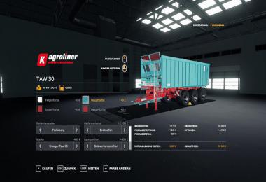 Kroeger TAW 30 Umbau v1.0.0.0