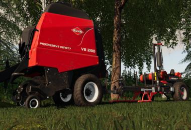 Kuhn VB 2190 With Attacher To Ursus Z586 v1.1.0.0