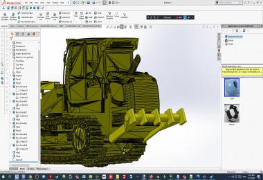 Liebherr 634 Ripper Edition + Atachable Ripper v1
