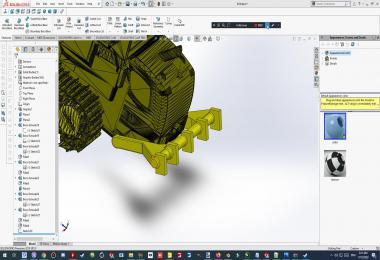 Liebherr 634 Ripper Edition + Atachable Ripper v1