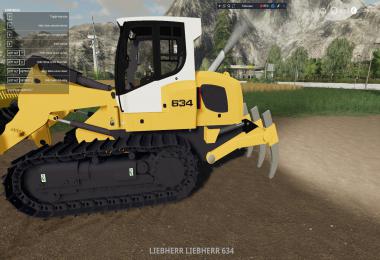 Liebherr 634 Ripper Edition + Atachable Ripper v1