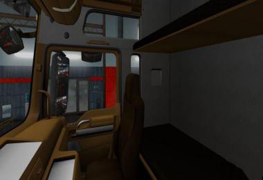 MAN TGX Brown Interior v1.0 1.37 - 1.38