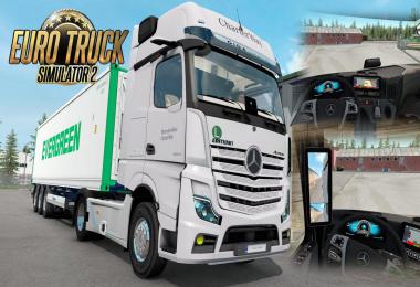 MB New Actros 2019 by Actros 5 Crew + DLC update 1.38