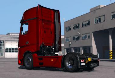 MB New Actros 2019 by Actros 5 Crew + DLC update 1.38