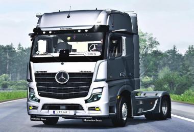 MB New Actros 2019 by Actros 5 Crew + DLC update 1.38