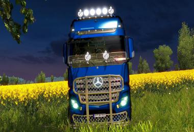 MB New ACTROS PACK 6 TRUCKS MULTIPLAYER + TRUCKERSMP v1.0