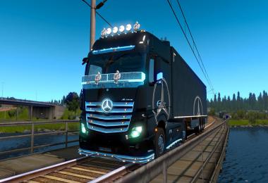 MB New ACTROS PACK 6 TRUCKS MULTIPLAYER + TRUCKERSMP v1.0