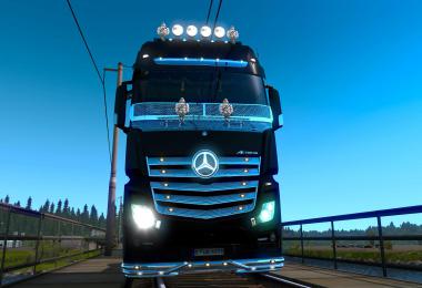 MB New ACTROS PACK 6 TRUCKS MULTIPLAYER + TRUCKERSMP v1.0
