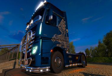 MB New ACTROS PACK 6 TRUCKS MULTIPLAYER + TRUCKERSMP v1.0