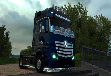 MB New ACTROS PACK 6 TRUCKS MULTIPLAYER + TRUCKERSMP v1.0