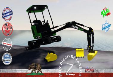 MINI EXCAVATOR DEERE 26C v1.5