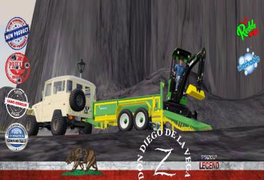 MINI EXCAVATOR DEERE 26C v1.5