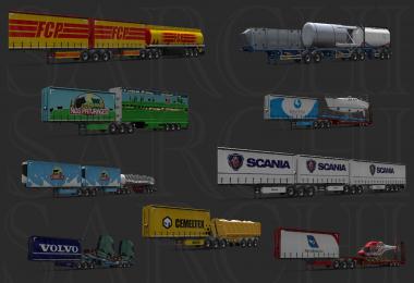 Mix of trailers and company paint jobs for Multiplayer v1.0