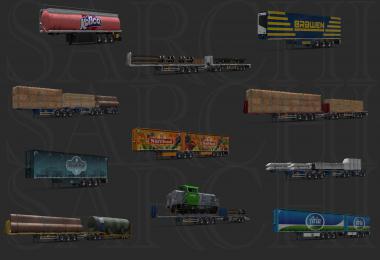 Mix of trailers and company paint jobs for Multiplayer v1.0