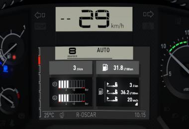 Renault T Realistic Dashboard Computer 1.38.x