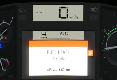 Renault T Realistic Dashboard Computer 1.38.x