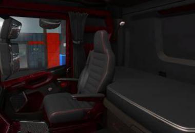 SCANIA NEXTGEN BLACK-RED INTERIOR V1.0 1.38