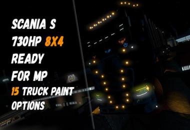 Scania S / 8x4 / For Multiplayer 1.37