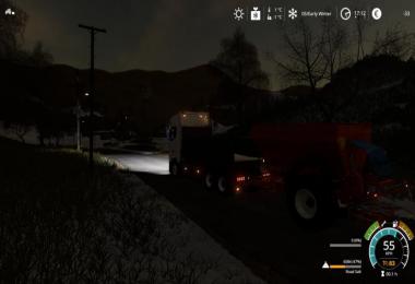 Scania tipper with plow v2.0.2.0