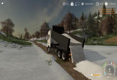 Scania tipper with plow v2.0.2.0