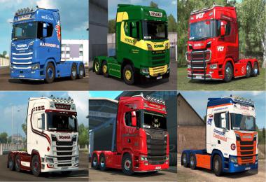Skinpack for Scania NG (UK companies) v1.0