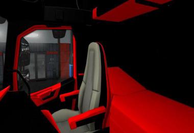 VolvoFH16 2012 Black - Red interior v1.0 1.37 - 1.38