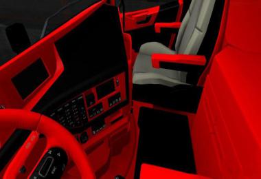 VolvoFH16 2012 Black - Red interior v1.0 1.37 - 1.38