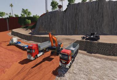 Xtra Wide Bucket For Hitachi 350 LC6 v1.0