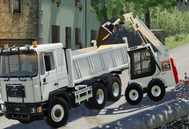Bobcat 863 Turbo With Bobcat Shovel v1.0.0.0
