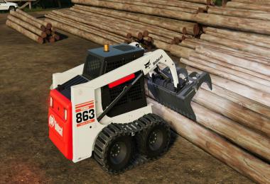 Bobcat 863 Turbo With Bobcat Shovel v1.0.0.0